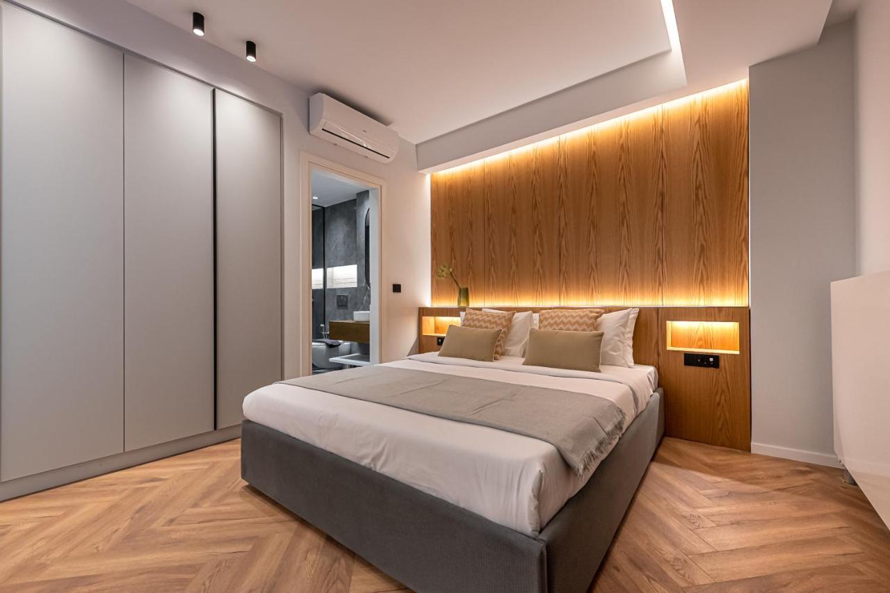 Ferienwohnung Phaedrus Living Luxury Penthouse Ploutarchou Athen Exterior foto