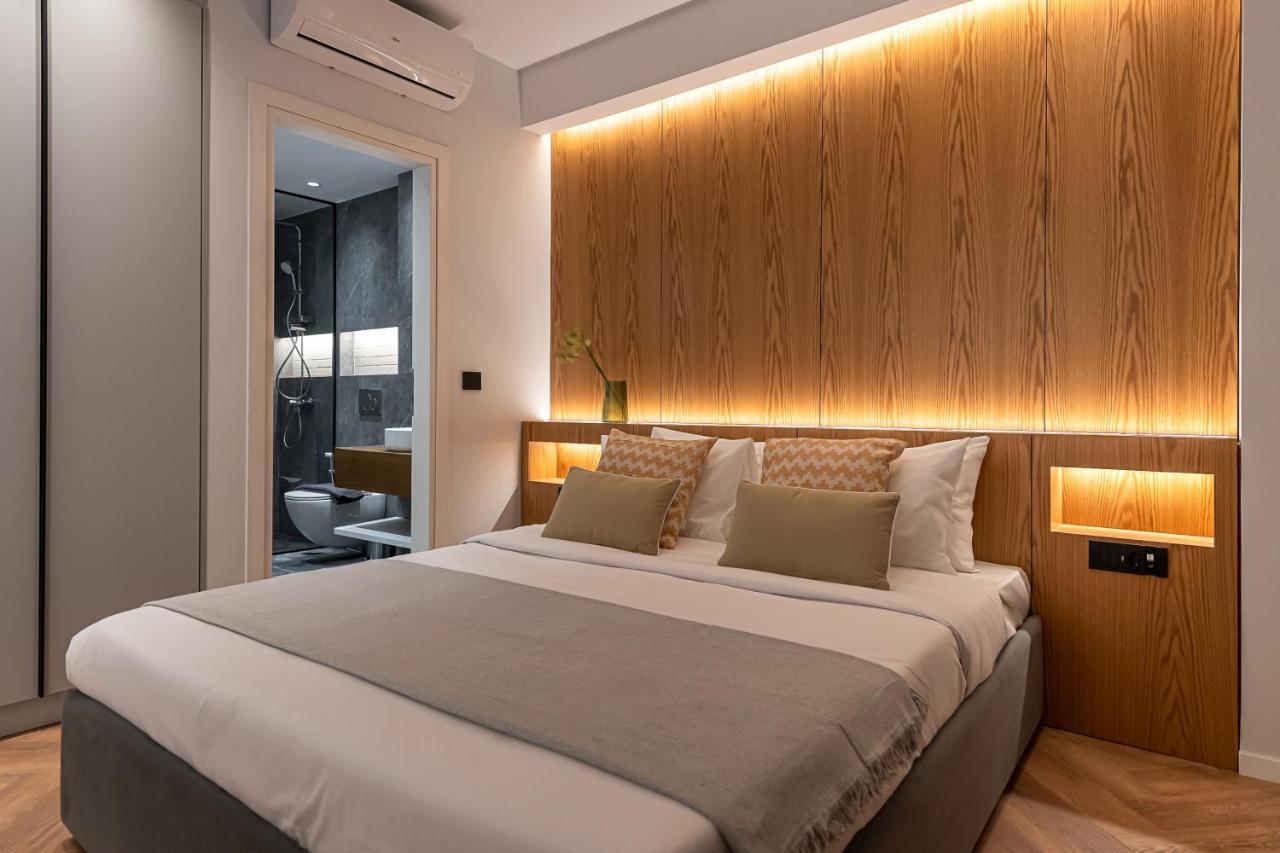 Ferienwohnung Phaedrus Living Luxury Penthouse Ploutarchou Athen Exterior foto
